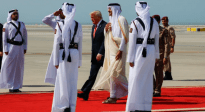 ترامب من قطر: لدينا اخبار جيدة اليوم او الجمعة 