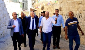 الوزير الحايك يتفقد المواقع الأثرية في جنين