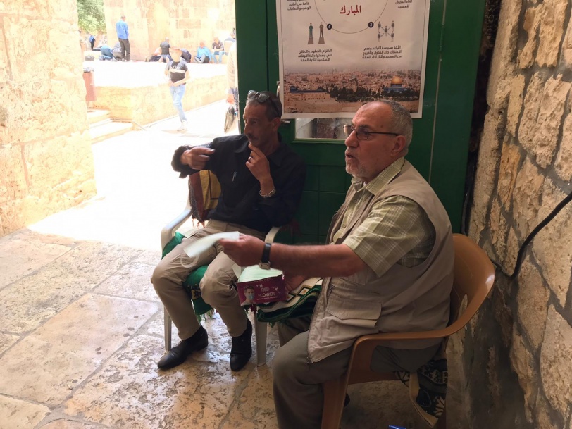 صلاة الجمعة الأولى  بالاقصى   بعد اغلاقه بسبب "كورونا"