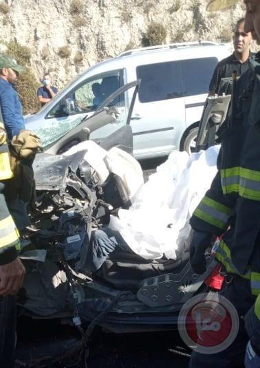 فيديو- مصرع مواطن وإصابة 4 آخرين بحادث سير جنوب بيت لحم