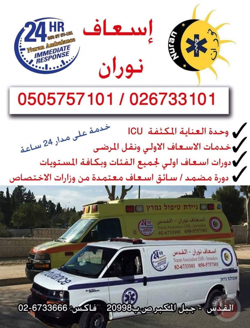 حتى المؤسسات الطبية بالقدس لم تسلم من ملاحقات الاحتلال
