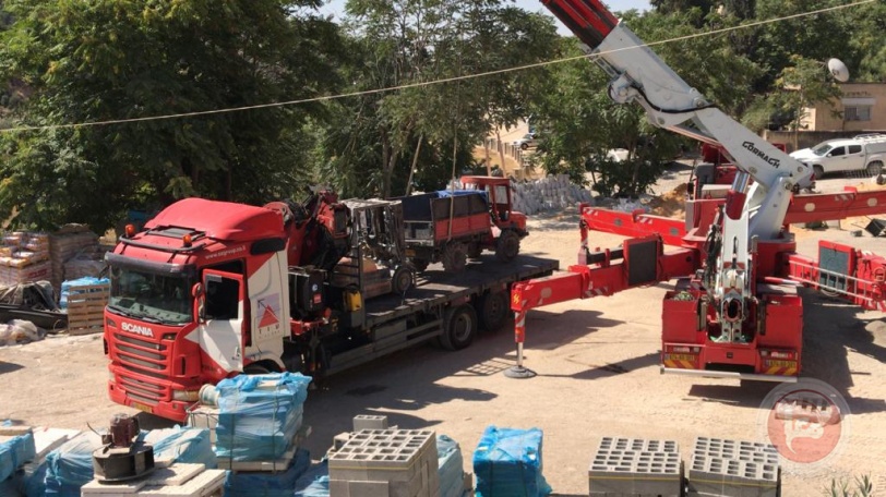 حملة هدم في القدس- مصادرة معدات وأدوات بناء بأكثر من نصف مليون شيكل