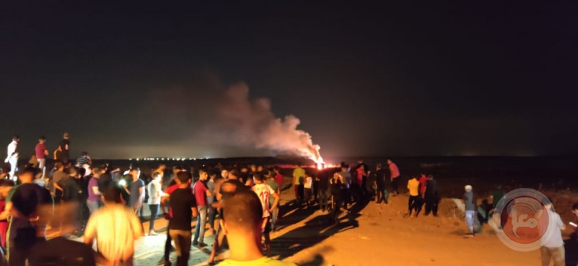 3 اصابات في فعاليات الارباك الليلي شرق غزة