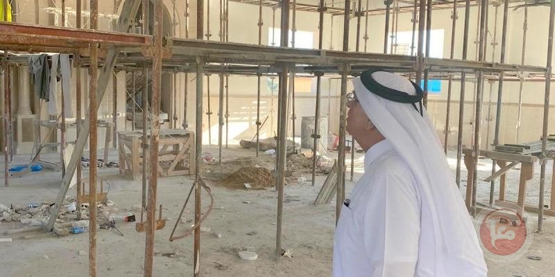 العمادي يؤكد استمرار الجهود القطرية للتوصل لتهدئة