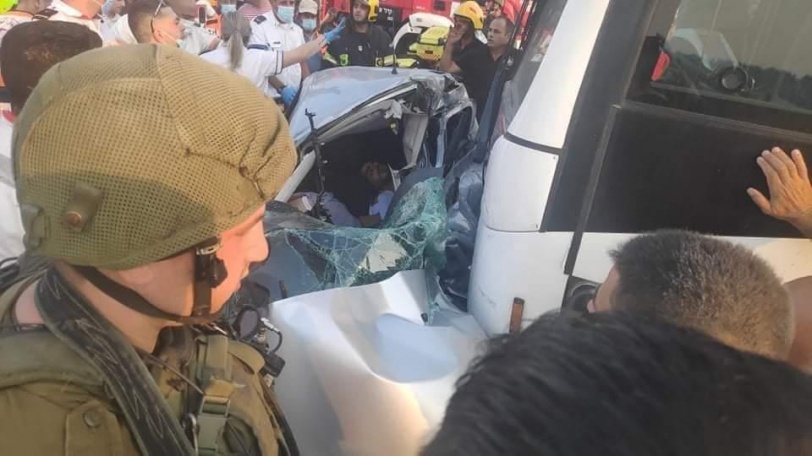  مصرع 4 مواطنين في حادث سير شرق قلقيلية
