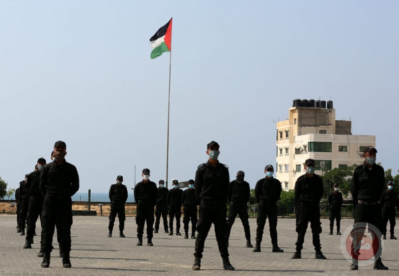 (صور) الداخلية بغزة تُعزز أجهزتها بـ 528 عنصرا لمواجهة "كورونا"