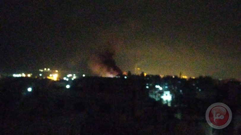 شاهد- طائرات الاحتلال تقصف بقطاع غزة