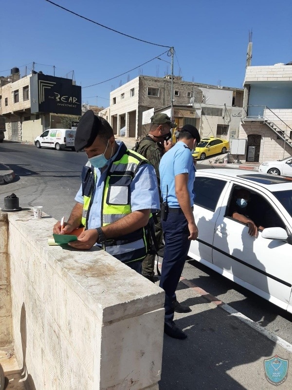 بالصور.. الشرطة تكثف جهودها لكسر منحنى وباء  كورونا