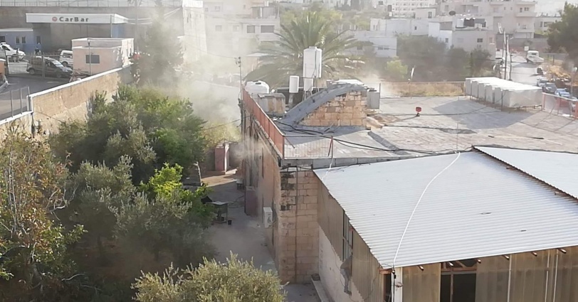12 إصابة جراء حريق في مركز رعاية الفتيات ببيت لحم