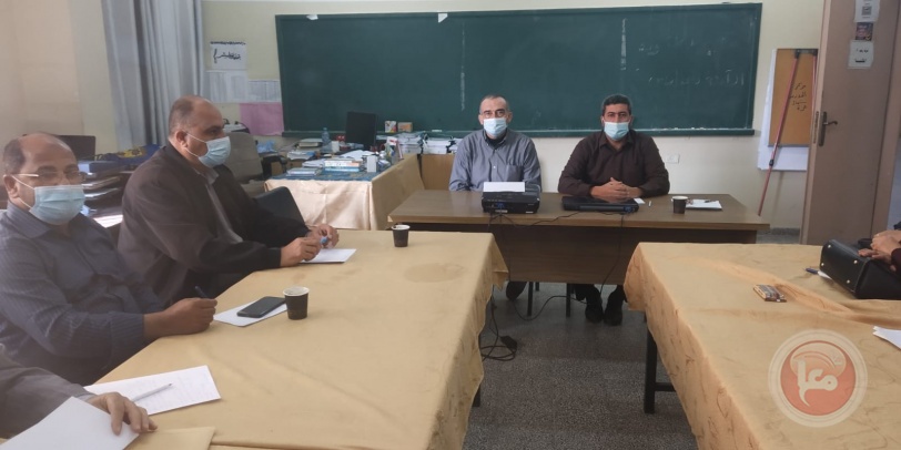 مديرية شمال غزة تجرى ترتيباتها لعودة الدراسة للمرحلة الابتدائية 