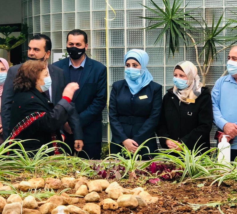 وزيرة الصحة تزور المركز الوطني للامراض الجلدية