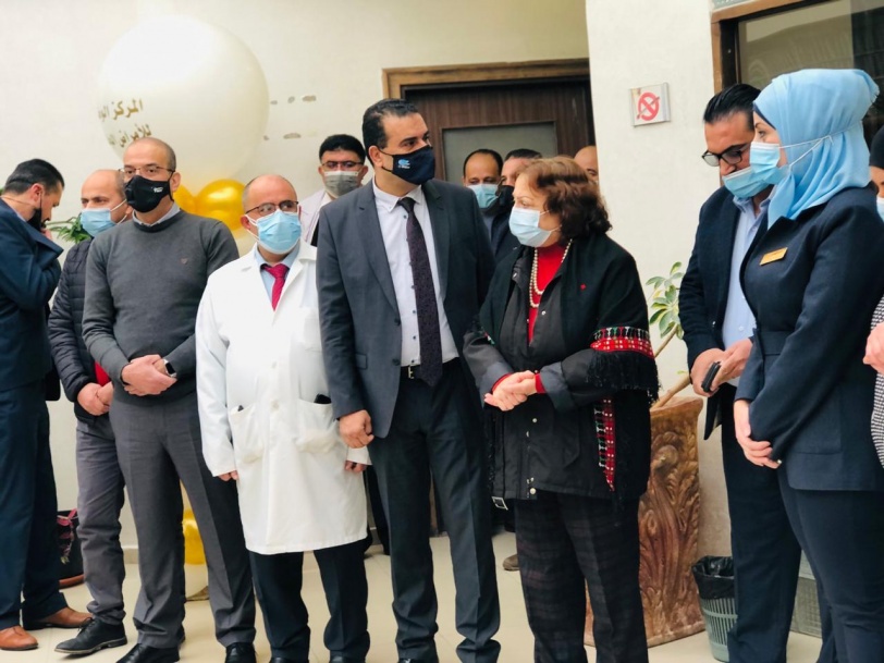 وزيرة الصحة تزور المركز الوطني للامراض الجلدية