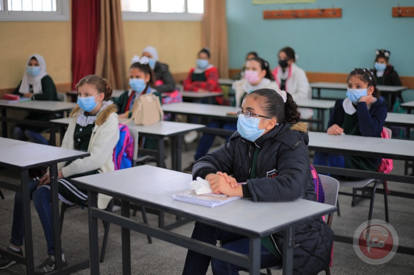 استئناف الدراسة في المرحلة الابتدائية بقطاع غزة