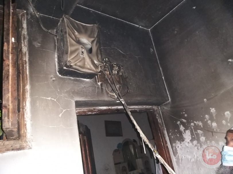 الدفاع المدني برفح يخمد حريقا بمنزل سكني 