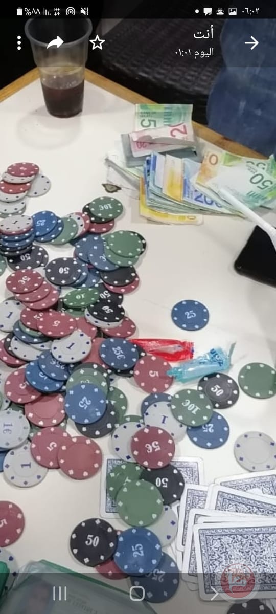 الشرطة: القبض على 6 اشخاص متلبسين بلعب القمار في بيت ساحور