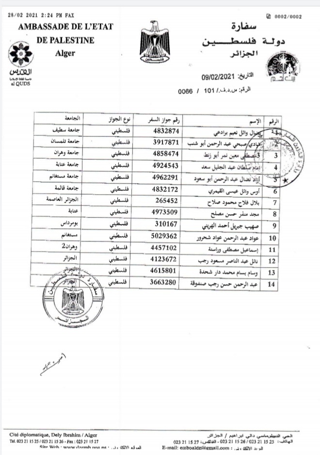 الخارجية: الجزائر توافق على دخول الدفعة الأخيرة من طلبتنا