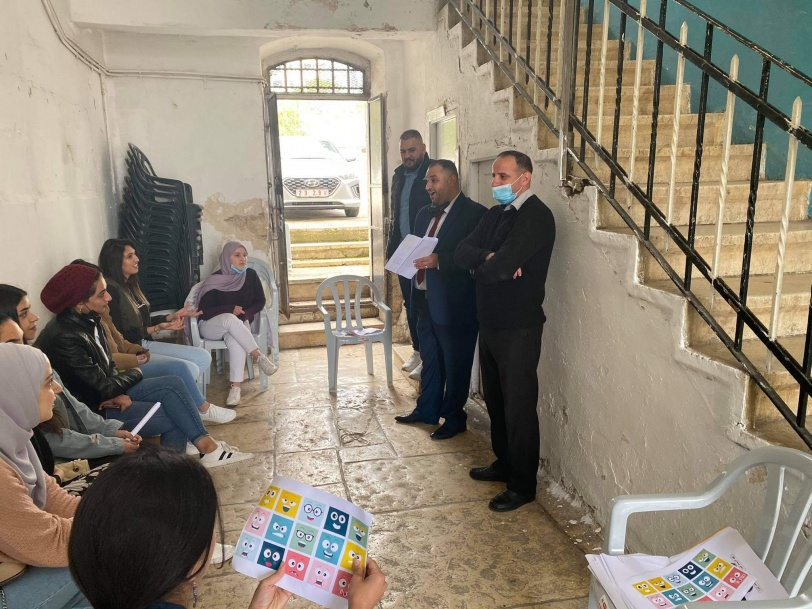 مركز حماية وتنمية الطفولة يستقبل مجموعة من طلبة كلية القانون في جامعة بير زيت