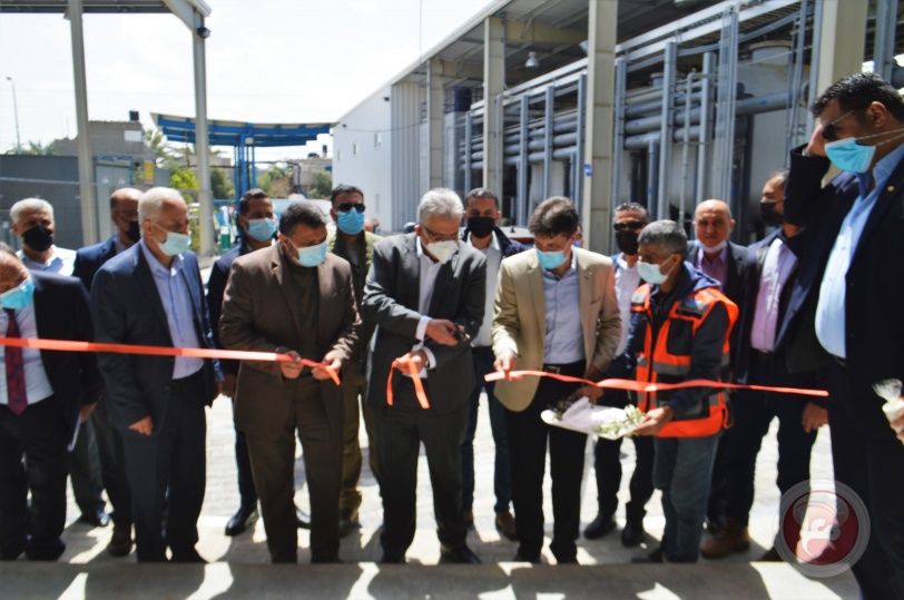 دير البلح: افتتاح المرحلة الثالثة من محطة "تحلية" الوسطى بقيمة 18 مليون دولار