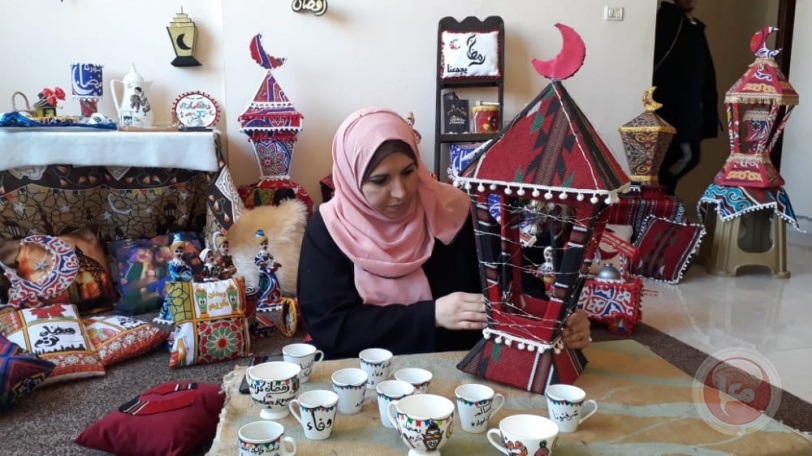 غزة- زينة رمضان بنكهة مصرية