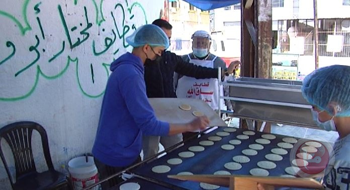 الكورونا لم توقف بائع القطايف "ساق الله"عن العمل 
