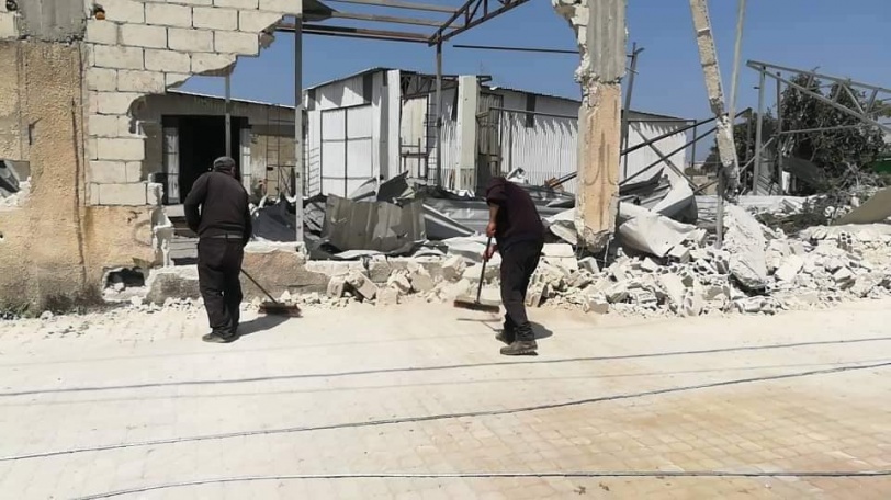 تضرر المباني جراء القصف الإسرائيلي في اللاذقية  (صور)
