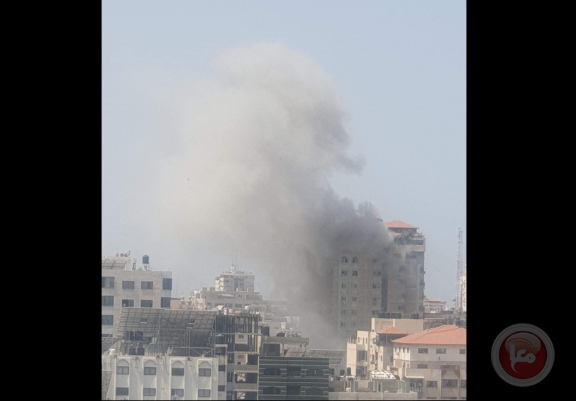 فيديو- اغتيال ثلاثة من سرايا القدس في قصف منزل غرب غزة