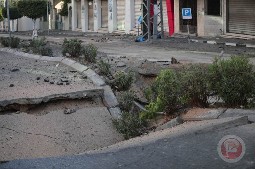 بلدية غزة: استهداف الاحتلال ل 40 شارعا ومفرقا يفاقم الأوضاع الإنسانية ويعيق حركة طواقم الطورائ