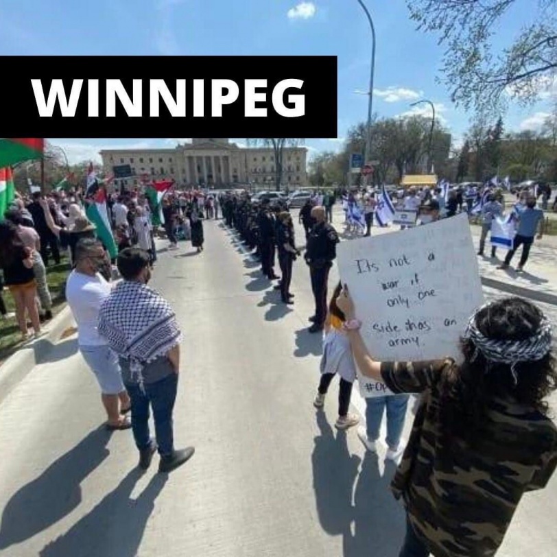 مظاهرات غاضبة تضامنا مع فلسطين في أغلب المدن الكندية (صور)