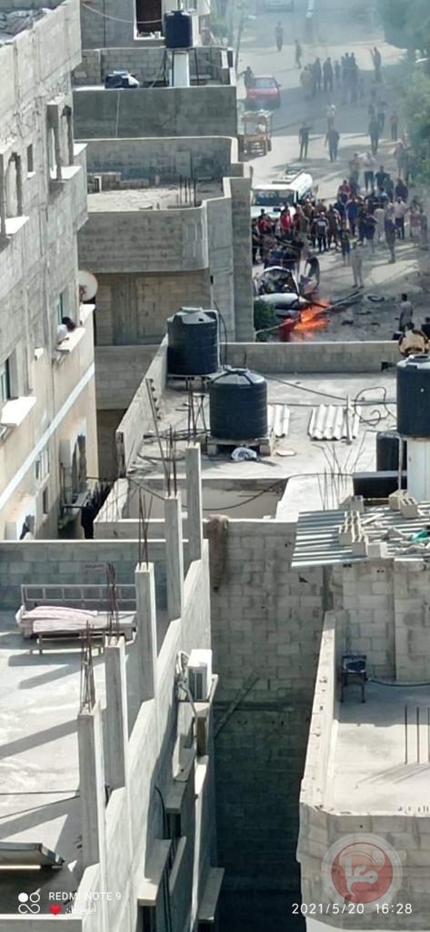 4 شهداء في استهداف سيارة شمال غزة وقصف منزل في بيت حانون 