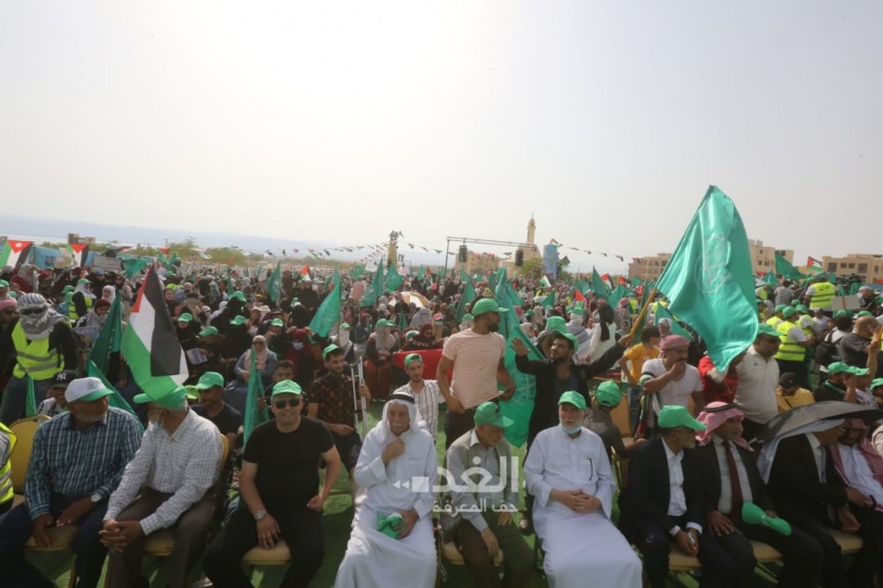 (صور)- آلاف الأردنيين يحتفون بنصر المقاومة وصمود الشعب الفلسطيني