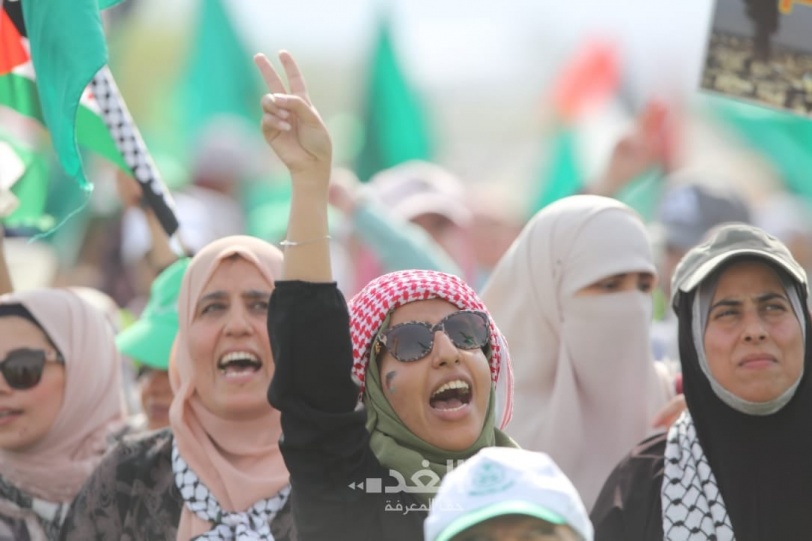 (صور)- آلاف الأردنيين يحتفون بنصر المقاومة وصمود الشعب الفلسطيني