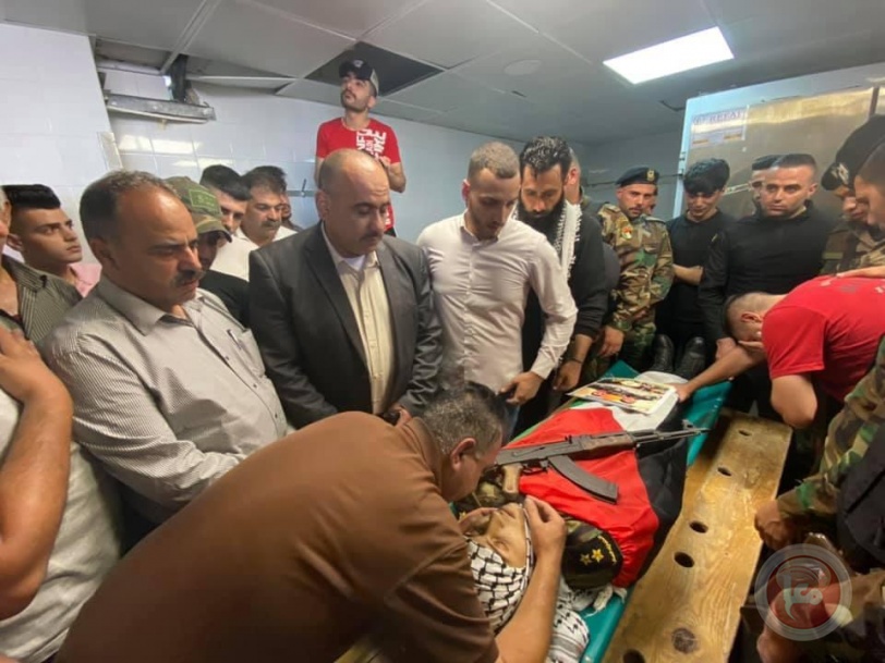 صور- نابلس تشيع جثمان الشهيد عليوي