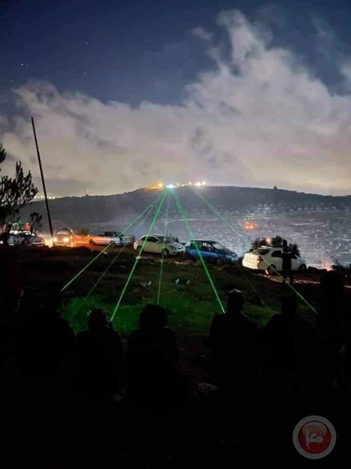مئات المواطنين يشاركون بـ"الارباك الليلي" على جبل صبيح