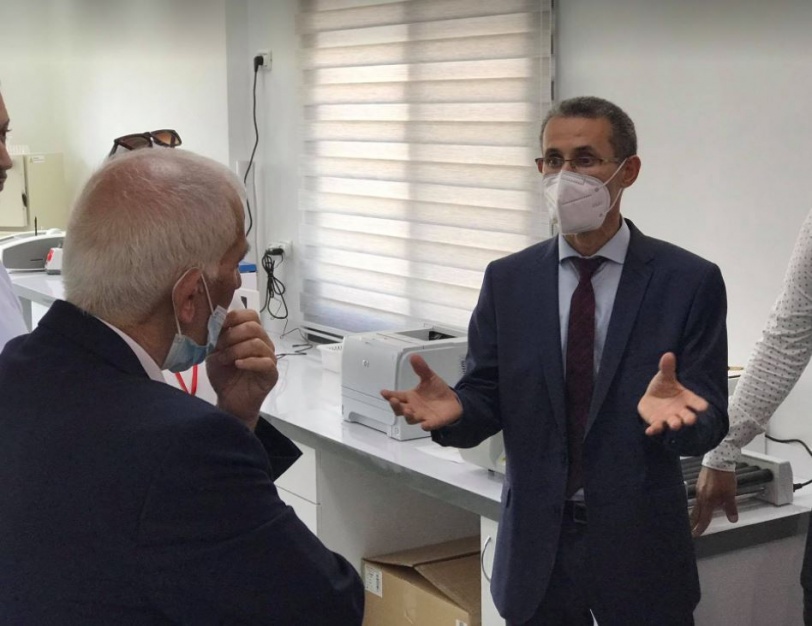 افتتاح المركز الألماني الفلسطيني الطبي في دار صلاح 