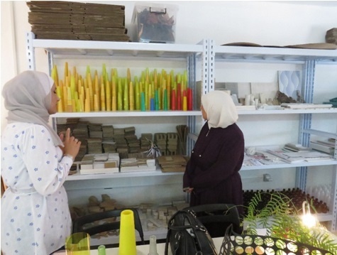 مركز بيت لحم التعلمي الإبداعي لإعادة استخدام مخلفات البيئة (BECRC) يفتح أبوابه لمشرفي الوزارة