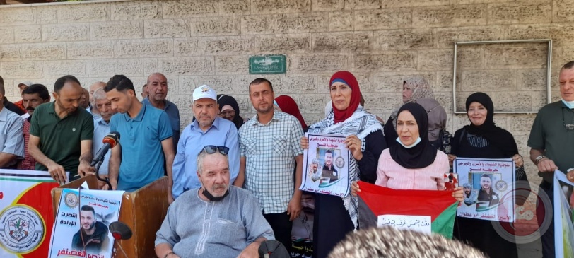 هيئة شؤون الأسرى بغزة تنظم تظاهرة احتفالية بالإفراج عن الغضنفر