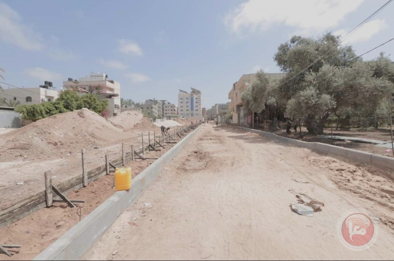 بلدية غزة تحذر من استمرار توقف المشاريع البنية التحتية