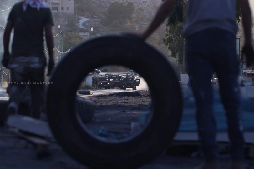 168 اصابة بنيران الاحتلال خلال مواجهات في جبل صبيح