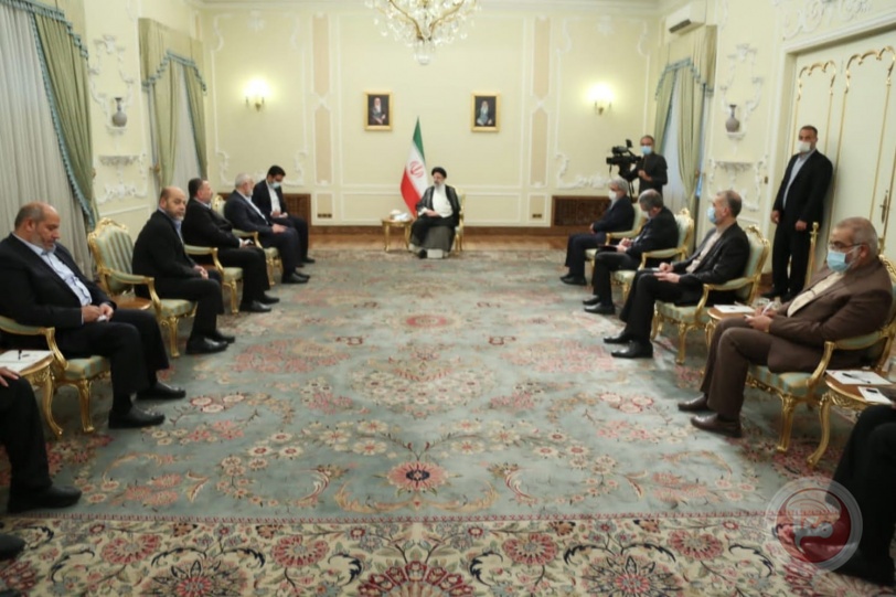 هنية يلتقي الرئيس الإيراني الجديد إبراهيم رئيسي