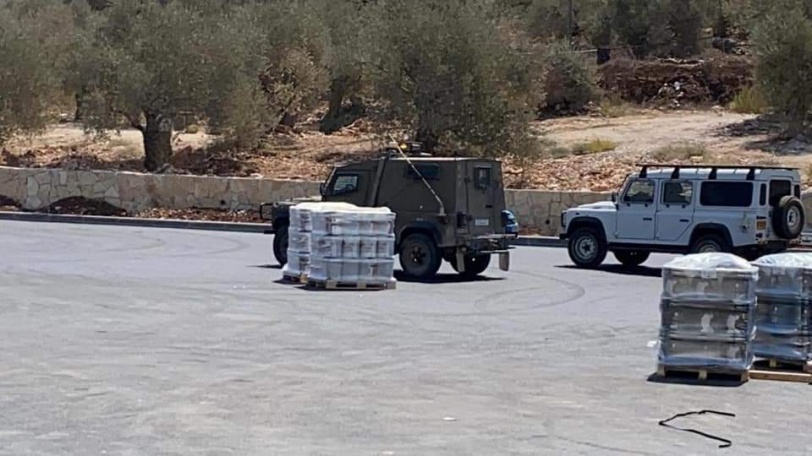 الاحتلال يسلم 4 اخطارات شمال غرب سلفيت