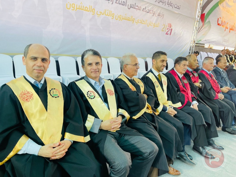 "البوليتكنك" تحتفل بتخريج الفوجين الحادي والعشرين والثاني والعشرين من طلبة الدبلوم المهني