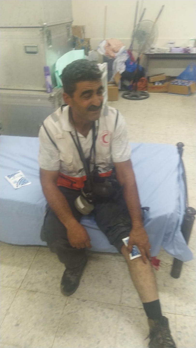 الاحتلال يستهدف الطواقم الطبية: 94 اصابة على جبل صبيح