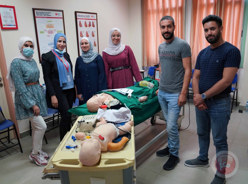 مركز القلب في الجامعة العربية الأمريكية يعقد دورة إنعاش قلب متقدمة للأطفال