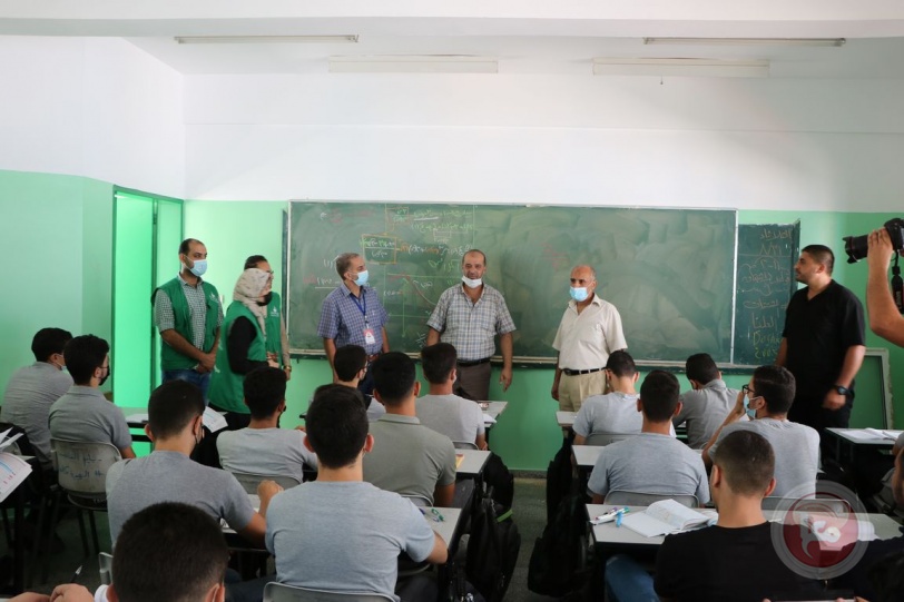 غزة.. إعادة افتتاح مدرسة دمرها الاحتلال في الحرب الأخيرة