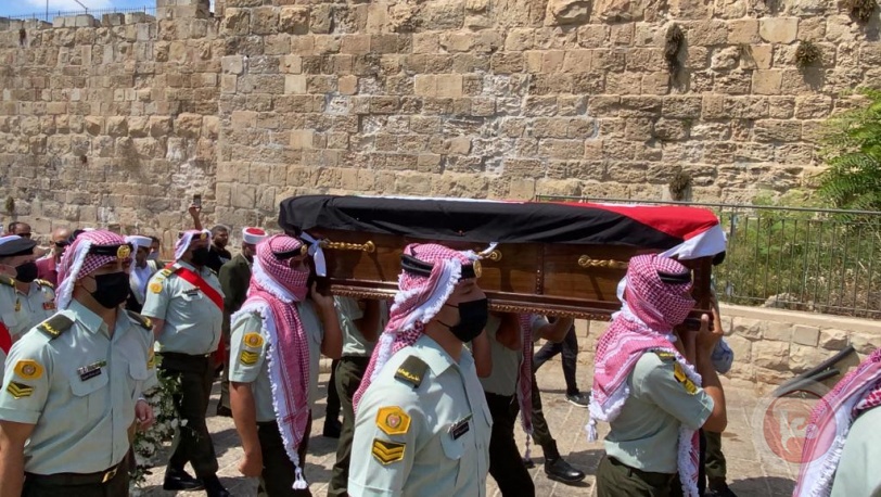 عثر على رفاته في القدس.. جنازة عسكرية للشهيد الاردني