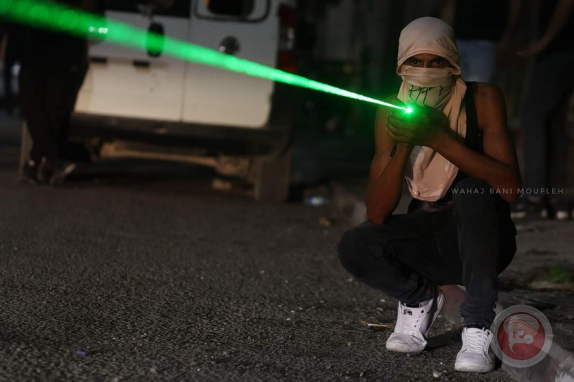 نابلس وبيتا تنتفض تضامنا مع الاسرى