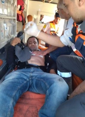 40 اصابة خلال مواجهات مع الاحتلال على جبل صبيح وبيت دجن