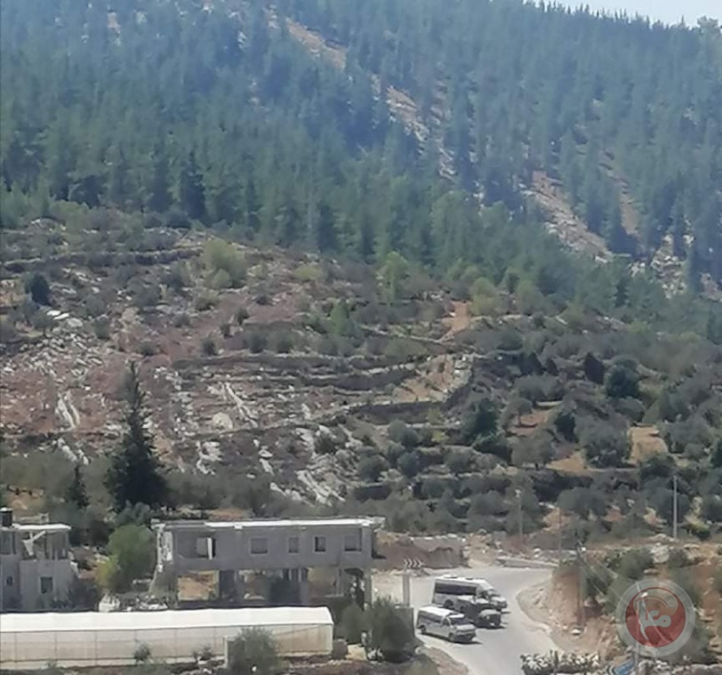 قوات الاحتلال تقتحم نحالين وتطلق قنابل الغاز تجاه المنازل