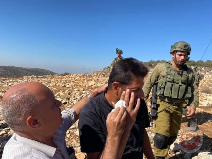 سلفيت.. إصابات واعتقالات خلال قمع فعالية مُساندة للمُزارعين