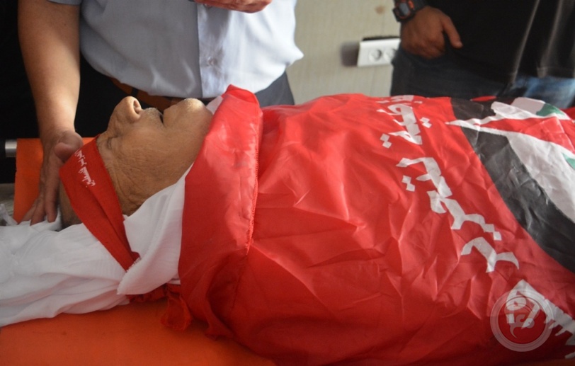 تشييع جثمان القائد الوطني عبد الحميد أبو جياب في موكب جنائزي مُهيب بغزة